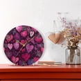 thumbnail image 6 of GZHJMY Valentine's Day Heart Wall Clock, Silent Non Ticking Battery Operated Round Clock for Kitchen Office School Home Decorative, 6 of 7