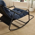 thumbnail image 6 of Jopath Outdoor Rocking Chair with Soft Thick Cushion,Comfy Cushion for Living Room Bedroom Reading Room Navy Blue, 6 of 9