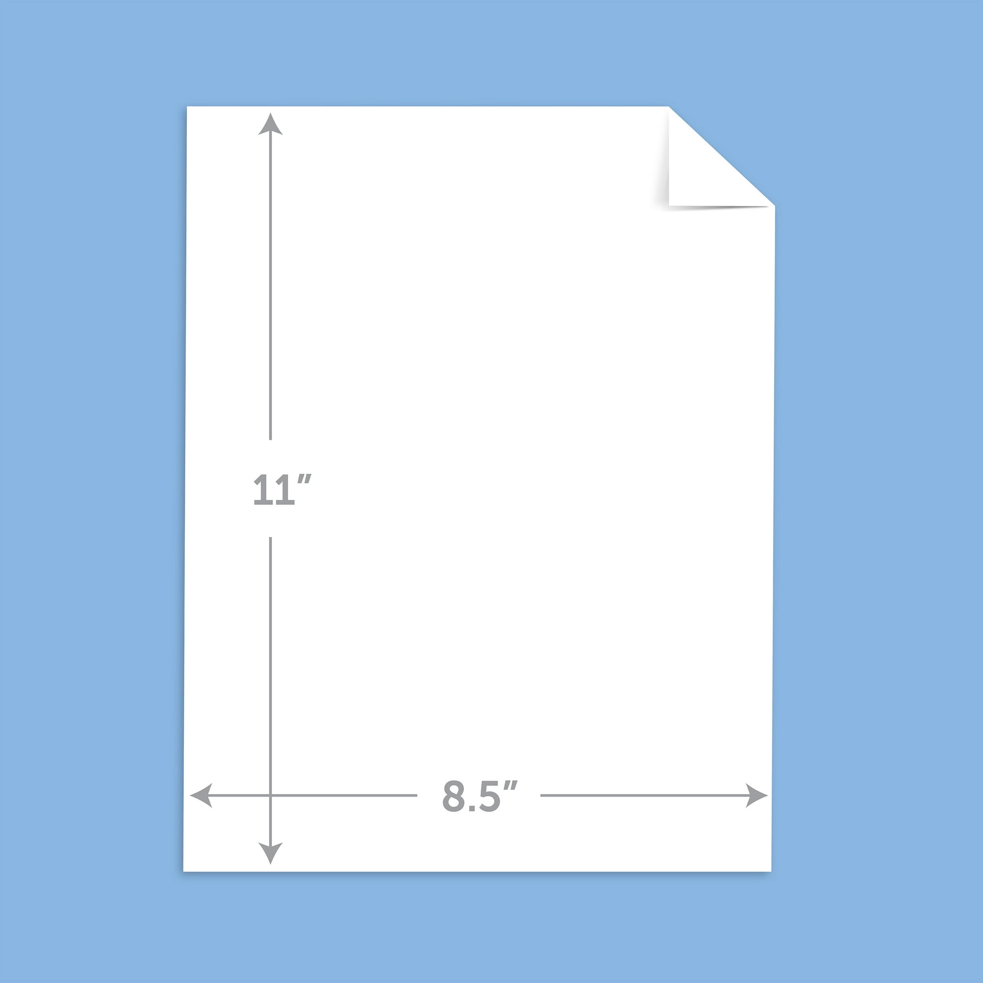 Astrodesigns White Cardstock, 8.5" x 11", 147 Gsm, 100 Sheets