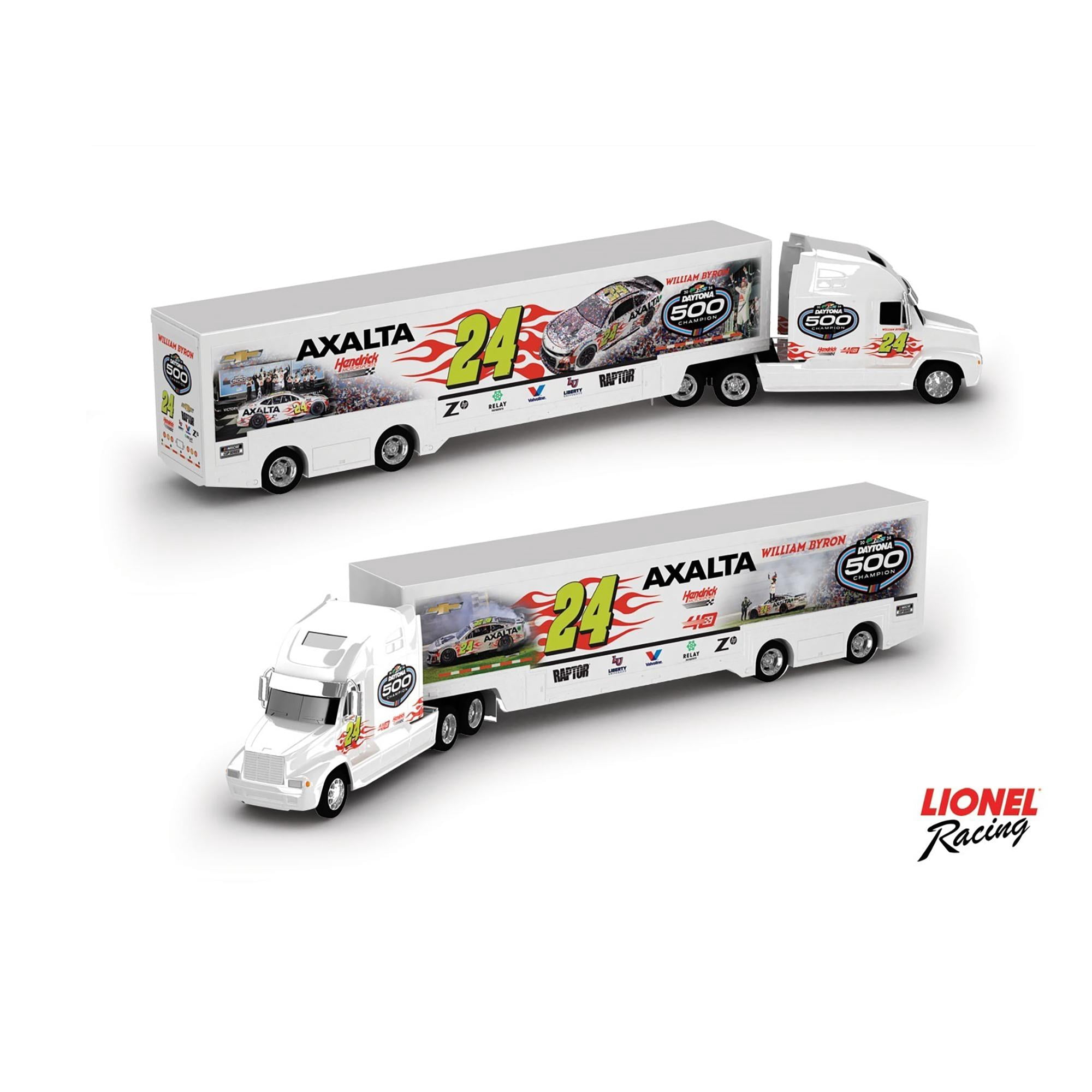 Lionel Racing NASCAR Authentics William Byron No.24 Axalta Daytona 500 Winner 1:64 Scale Hauler