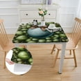 thumbnail image 2 of Acheng Easter Egg Foliage Square Tablecloth Waterproof 100% Polyester Fiber Easter 40*40, 2 of 8