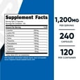 thumbnail image 5 of Nutricost EAA Capsules 1200mg, 120 Servings, 240 Capsules - Essential Amino Acids - Non-GMO, Gluten Free & Vegan, 5 of 5