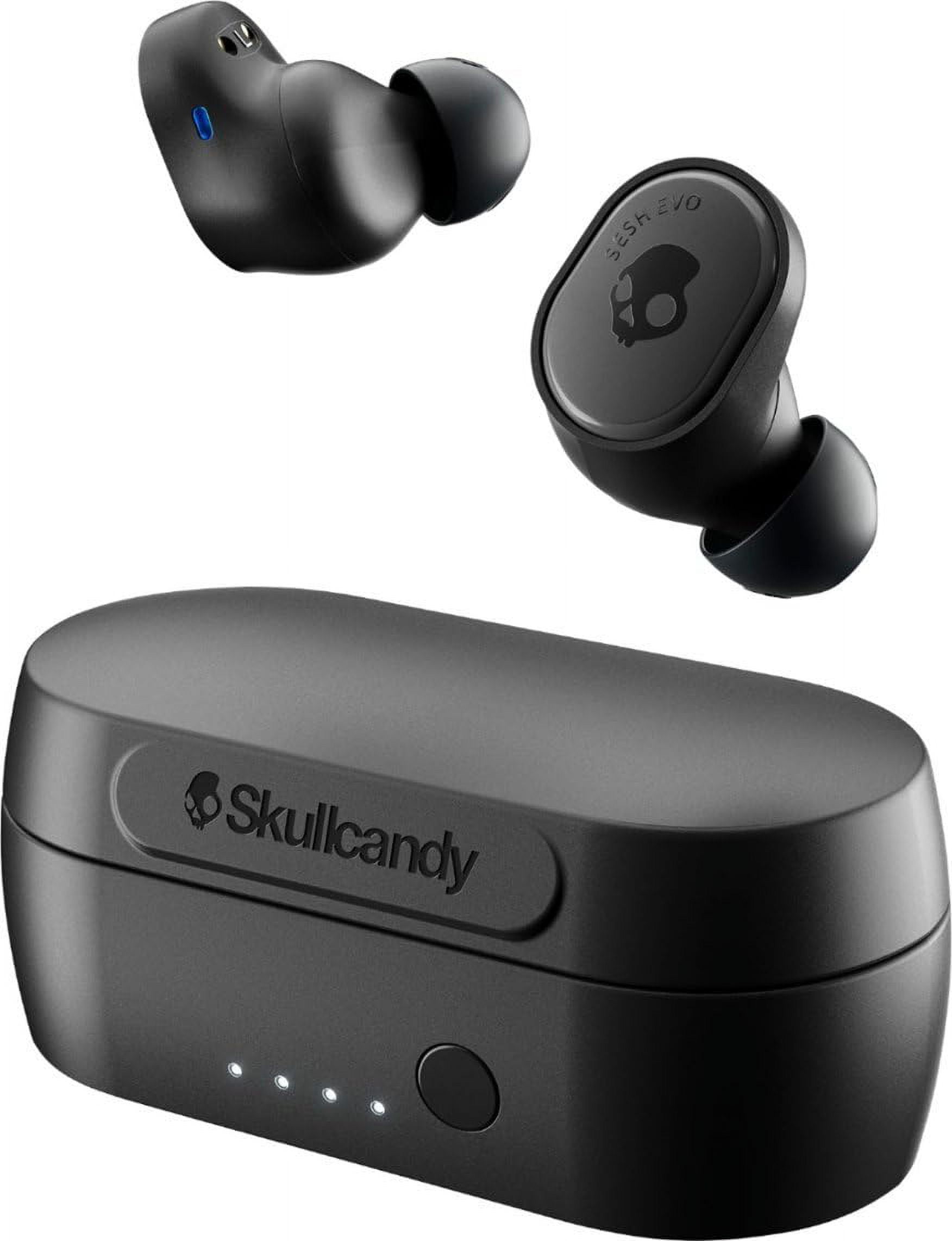 Skullcandy Sesh Evo True Wireless In Ear Headphones with Mic Bluetooth Sweat Dust Resistant Black Walmart