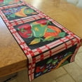 thumbnail image 2 of Cotton Print Table Runner Fruits Bundle Black, 2 of 2