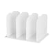 thumbnail image 2 of Organizador divisor de estantes para gabinetes de cocina, divisores de estantes de armario, partición 4 filas y blanco, 2 of 7