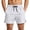 (New4)White, variant on Thousandth Men’s Quick Dry Athletic Shorts Breathable Mesh Running Shorts with Linerless Lightweight Moisture Wicking Workout Gym Shorts for Jogging