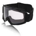 thumbnail image 1 of Gafas de motocicleta Unique Bargains, gafas de ciclismo, lente clara, marco negro, 1 of 6
