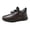 Coffee, variant on Mens Winter Boots Waterproof Casual Fleece Lined Windproof Snow Cotton Shoes Quick Elastic Lace Anti-Slip Thermal Walking Sneakers for Office Cold Weather