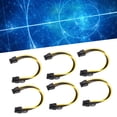 thumbnail image 4 of GPU Power Cables, PCIE Cable 6Pin To 8Pin Easy Installation Sturdy Durable Simple Operation  for OCZ for Gigabyte for TT, 4 of 7