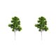 thumbnail image 3 of sweethay Rama de árbol de pino artificial, de simulación, rama de hojas, decoración de plantas falsas para el hogar y la oficina verde claro 2piezas, 3 of 6