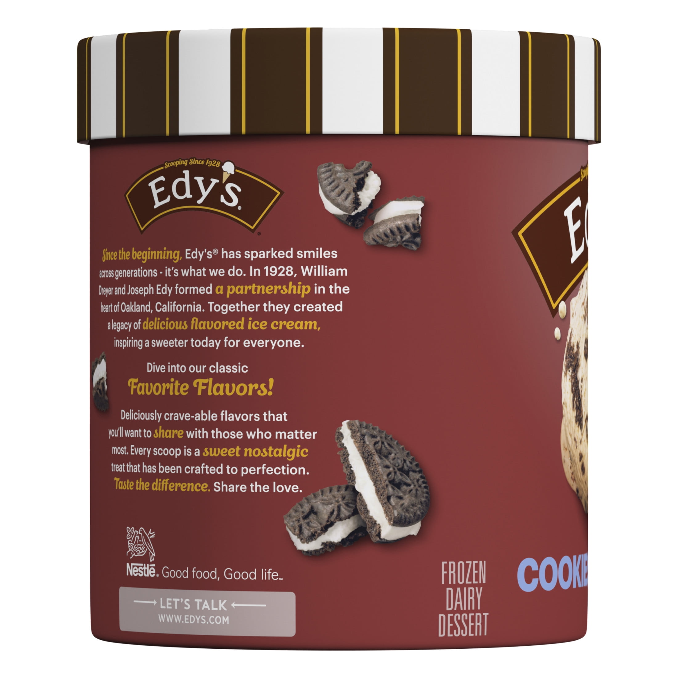 Edy’s/Dreyer’s Cookies & Cream, 1.5 Qt