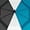 Charcoal/White, variant on Nautica 2-Pack Golf Umbrella Set