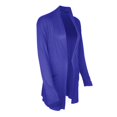 thumbnail image 1 of Cárdigan informal de manga larga para mujer, cárdigan de punto grueso con frente abierto, prendas de vestir Azul Oscuro XL Yuyangstore abrigo abrigo, 1 of 8