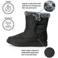 thumbnail image 2 of Alpine Swiss Lexie Women’s Snow Boots | Waterproof Faux Fur Lined | Warm Cozy Winter Booties | Anti-Slip Sole | Stylish Outdoor Shoes, 2 of 6