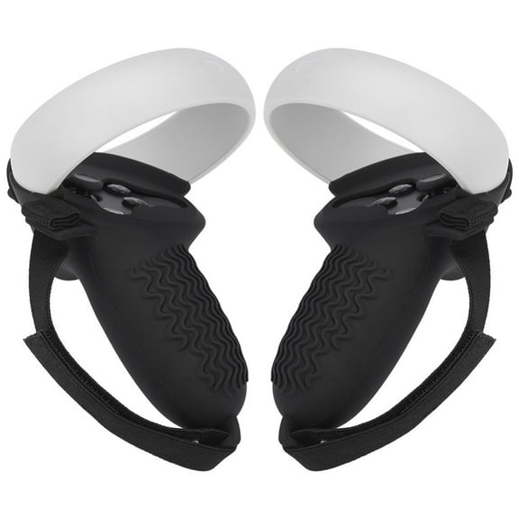 Touch Controller Grip Cover for Oculus Quest 2, Anti-Throw Handle Protective Sleeve Oculus Quest 2 Accessories with Adjustable Wrist Knuckle Strap