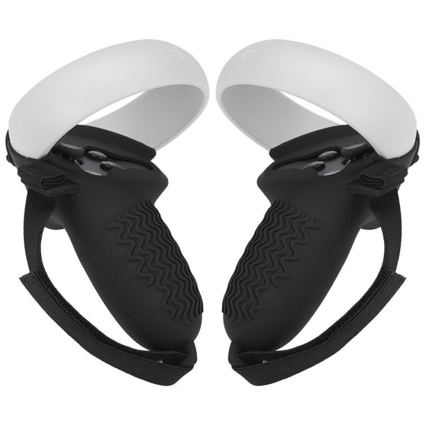 petroleum forudsigelse dine Touch Controller Grip Cover for Oculus Quest 2, Anti-Throw Handle  Protective Sleeve Oculus Quest 2 Accessories with Adjustable Wrist Knuckle  Strap - Walmart.com