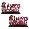 thumbnail image 2 of Decoraciones de fiesta de amor Adornos de carta de montaje de bricolaje de madera Wmkox8yii  gf7681, 2 of 4