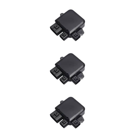 Langgg Black Car Cooling Fan Control Unit Module Fan Control Unit Cooling Fan Control Fan Control Module 3Set