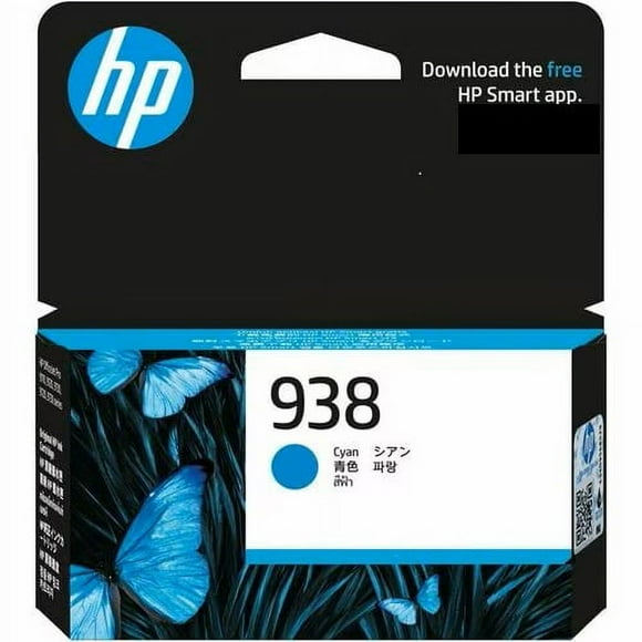 HEWLETT PACKARD - HP 938 CYAN ORIGINAL INK CARTRIDGE