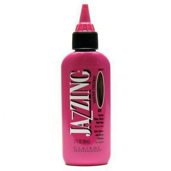 CLAIROL Jazzing Gentle Temporary Semi Permanent Hair Color #80 TOASTED CHESTNUT by Clairol