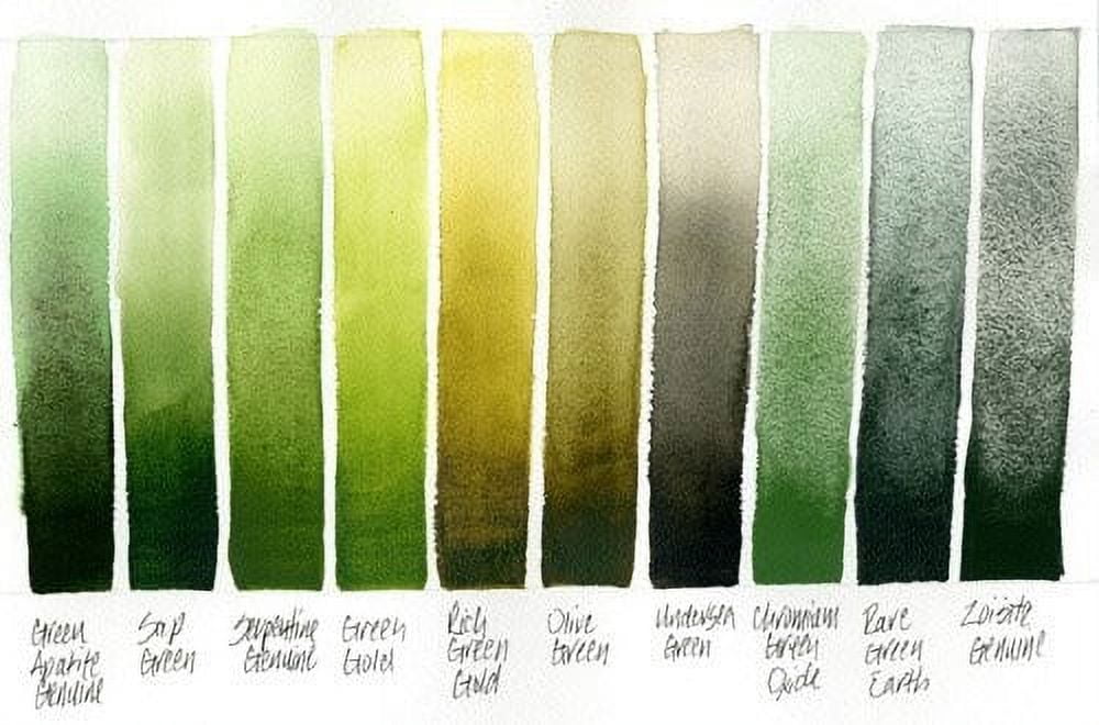 Daniel Smith Extra Fine Watercolor, 15 ml, Rare Green Earth
