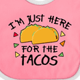 thumbnail image 4 of Inktastic I'm Just Here for the Tacos Cinco De Mayo Boys or Girls Baby Bib, 4 of 4