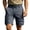 hgg170-Gray, variant on Men's Solid Color Button Front Cargo Pants Relaxed Fit Utility Pocket Casual Work Trousers