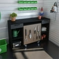thumbnail image 2 of Bestar Lincoln Garage Workbench and Mobile Storage Unit in Black, 2 of 7