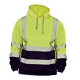 thumbnail image 4 of Pullover Mens Hoodie Sweatshirt , fluorescent color XL fluorescent XL, 4 of 8