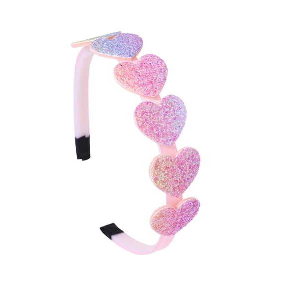and Shine Girls Headbands with Sequin Glitter Bows for Children School Hair Accessories Elegant Hairbands