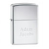 Personalized Lighters - Zippo - High Polished Chrome - Groomsman gifts