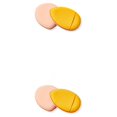 thumbnail image 4 of Maoww Female Mini Portable Facial Powder Foundation Puff Make Up Concealer Sponge Cosmetics Universal Skin for Travel Yellow Yellow 2Set, 4 of 6