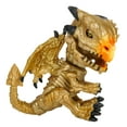 thumbnail image 4 of Fingerlings Untamed Dragon Doll with LED Light-Up Mouth, Gold Accents, Goldrush Edition, 4 of 9