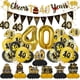 thumbnail image 1 of Set de fiesta de cumpleaños para 40 aniversario con globos y pancarta, 1 of 2