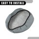 thumbnail image 5 of Cubierta de reposabrazos de tapa de consola central Unique Bargains para JEEP Wrangler 2018-2023 Neopreno, Gris, 5 of 7