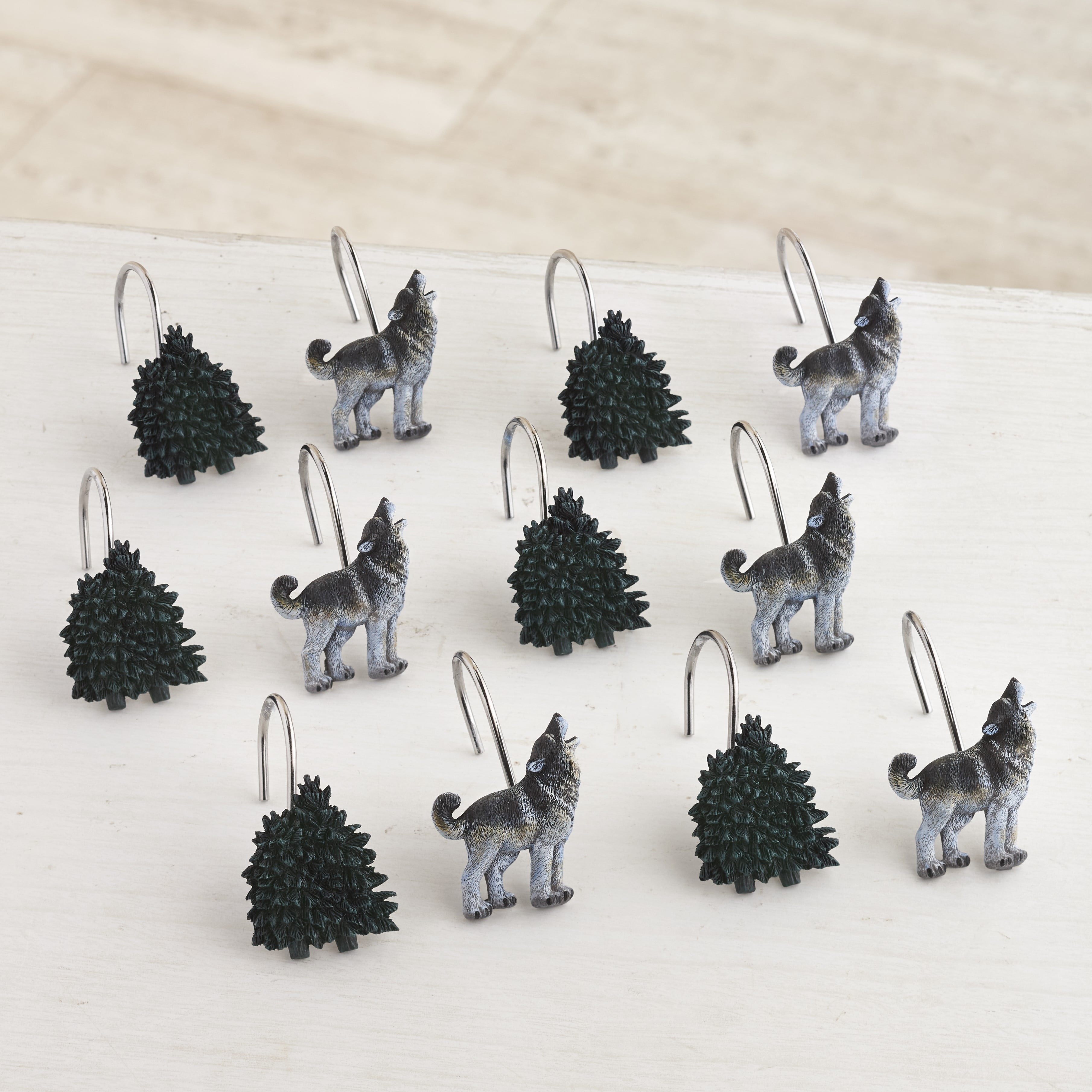 Woodland Wolf Pack Shower Curtain Rings For The Bathroom Set Of 12 Walmartcom Walmartcom Woodland Wolf Pack Shower Curtain Rings For The Bathroom Set Of 12 Walmartcom Walmartcom