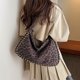 thumbnail image 2 of Bolso Hombro Con Remaches Cruzado Leopardo Lona ​​bolso Mano para Diario, 2 of 8