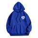 thumbnail image 5 of MHFRRA Sudadera con Capucha Estampada para Uso Diario Sudadera Informal para Mayor Comodidad y Estilo En Actividades Deportivas y de Ocio Azul, 5 of 5