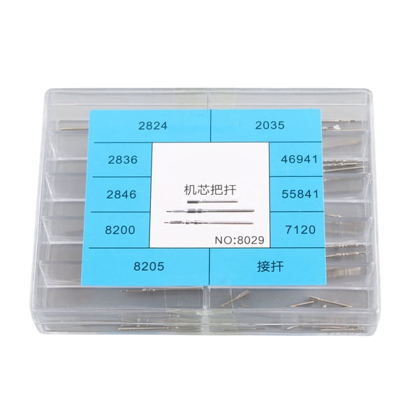 Barra de extensión de acero inoxidable para relojes de pulsera con vástagos de cuerda para movimientos 2824, 2836 y 2846