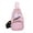Pin-k, variant on Shiny Crossbody Bags for Women and Men, Multipurpose Sling Bag Backpack Hiking Daypack Cross Body Chest Bag