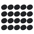 thumbnail image 1 of EeaseMX 20 botones metálicos para abrigos, planos, para coser abrigos, decorativos para disfraces (negros), 1 of 7