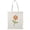 Natural, variant on Smartprints Cartoon Flower Smile Groovy Art Tote Bag - Image by Shutterstock, One Size Cotton Canvas Tote Bag