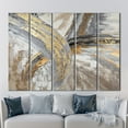 thumbnail image 5 of Contemporary Wall Decor, Abstract Artwork, Goldlen Marble Poster, Gold Wall Decor, Silver Canvas, Gold And Silver Canvas Art, Canvas Wall Decor - White Framed, 5 of 9