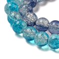 thumbnail image 2 of 20Strand Transparent Baking Painted Glass Beads Strands Round Mixed Color 8.5x7.5mm Hole: 1.5mm about 107~109pcs/strand, 2 of 4