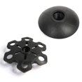 thumbnail image 1 of GOOHOCHY 4Set Round Safety Protection End Cover for Outdoor Activities Walking Cane Rubber Tips 11 8 7 9 3 9in, 1 of 8