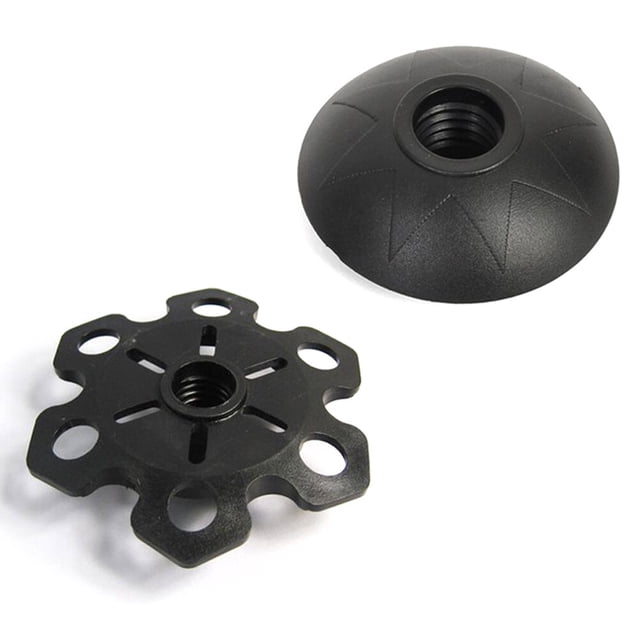 GOOHOCHY 4Set Round Safety Protection End Cover for Outdoor Activities Walking Cane Rubber Tips 11 8 7 9 3 9in