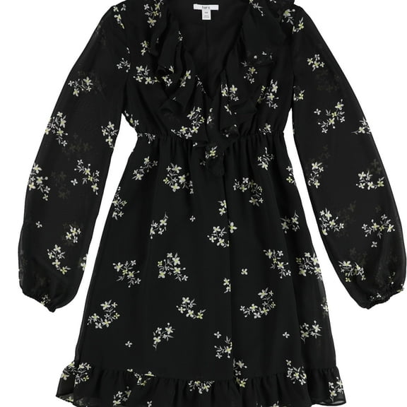 Bar Iii Womens Ruffled Midi Dress