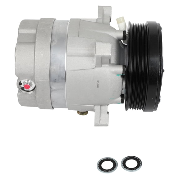 CCIYU AC Compressor Rapid Cooling for Chevy for S10 1998-2003 for Isuzu for Hombre 1998-2000 20446C 1137024 89018955 1520446 DW67291 10306420 620446