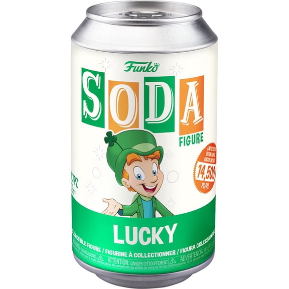 Funko Soda: General Mills Lucky Leprechaun 4.25" Figure in a Can