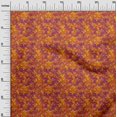 thumbnail image 2 of oneOone Cotton Silk Orange Fabric Batik Quilting Supplies Print Sewing Fabric By The Yard 42 Inch Wide - ZC, 2 of 4